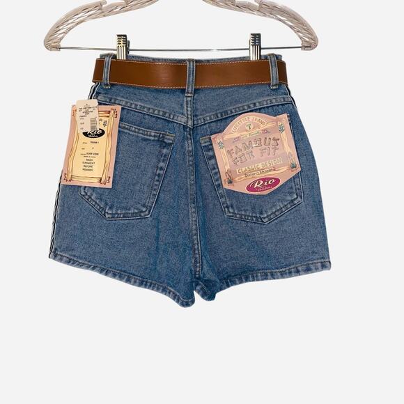 Vintage Rio High Waist Jean Shorts sz 3 NWT - Picture 3 of 8